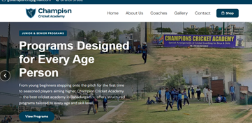 CCA Website Desktop