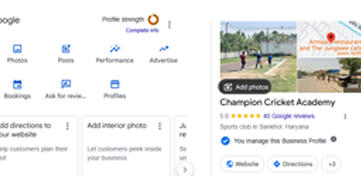 CCA Google Ranking