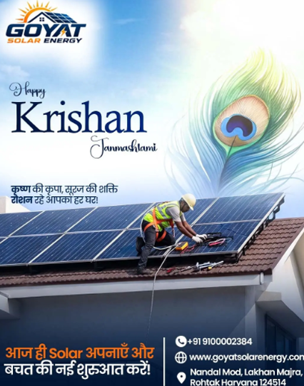 Goyat Solar Energy social media post 1