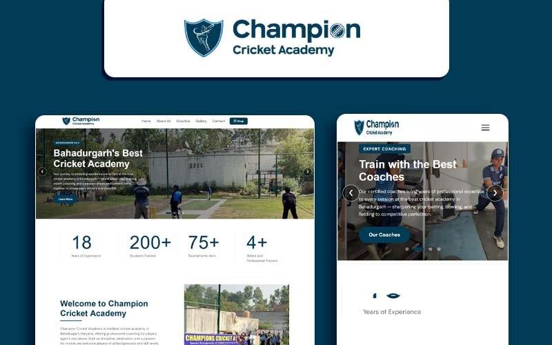 Project champion cricket academy 