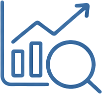 Analytics chart icon